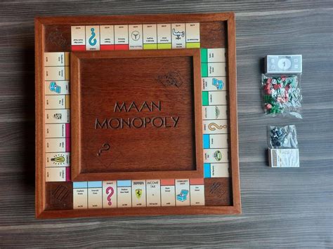 Fully Customisable Monopoly Wooden Board - Etsy UK