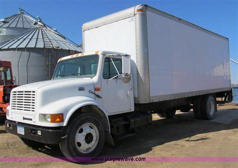 1999 International 4700 box truck in Janesville, IA | Item A7506 sold ...