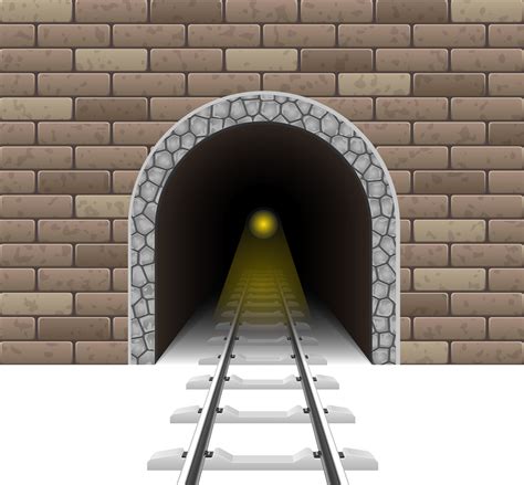 illustration vectorielle de tunnel ferroviaire 514104 Art vectoriel ...