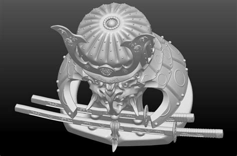 Samurai Helmets 3D printable model | CGTrader