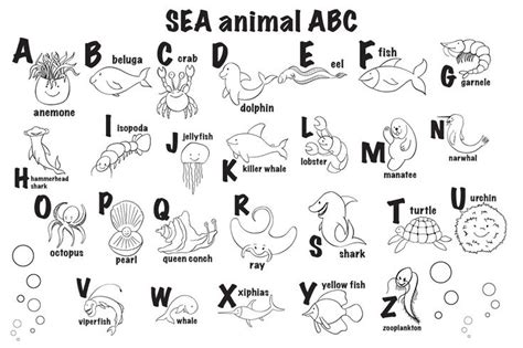 Animals Alphabet Coloring Pages - love being different quotes