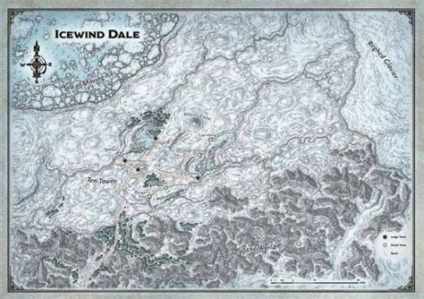 Dungeons & Dragons Icewind Dale Map Set | Icewind dale, Dungeons and ...