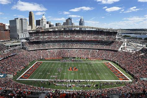 Ranking the field designs of the NFL: 1. Cincinnati Bengals: This is the gold standard for N ...