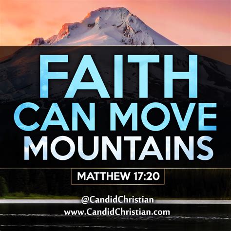 Faith Can Move Mountains Song Lyrics at Paul Meyer blog