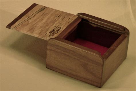 Hand Made Keepsake Box With Slide Lid by July's Woodworks Llc ...