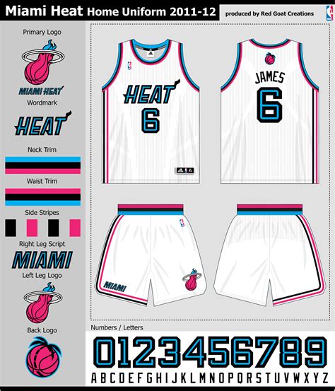 Miami Heat "Vice" Uniform Design Concept on Behance