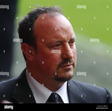 Liverpool manager Rafael Benitez arrives for the memorial service at ...