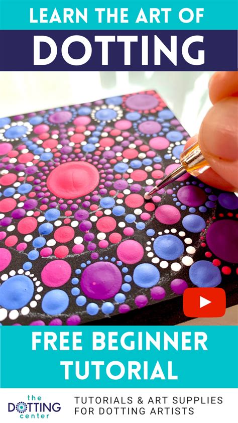 Beginner Dot Mandala Tutorial - The Dotting Center