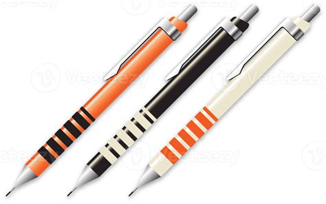 Professional business stationery items set black orange modern color styles png illustration ...