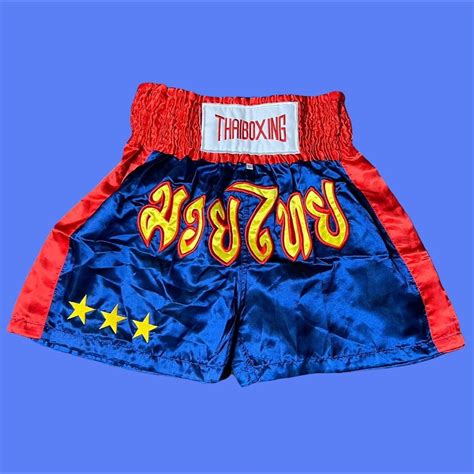 Thai Boxing Shorts ️says XL but fits M #thai... - Depop