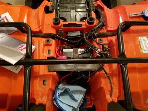 2015 Rancher Warm Winch and Snow Plow Install - Honda ATV Forum