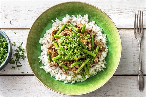 Beef 'Rendang' with Rice Recipe | HelloFresh