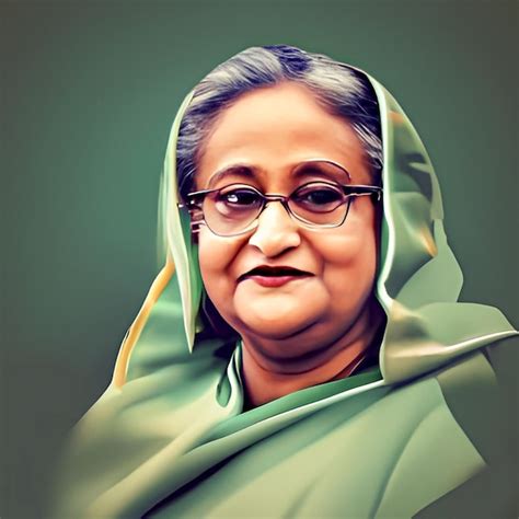 Premium Photo | Sheikh Hasina prime minister of Bangladesh