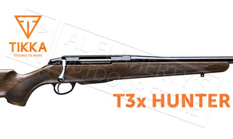 Tikka T3x Hunter Rifle, Walnut with Blued Barrel - Various Calibers ...