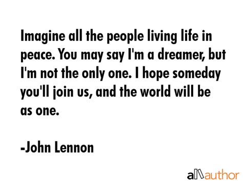 John Lennon Imagine Quotes