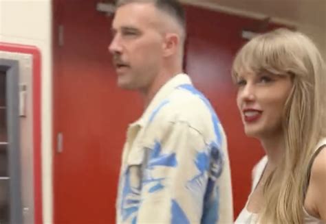 Video Emerges Of Taylor Swift, Travis Kelce Leaving Stadium Together ...