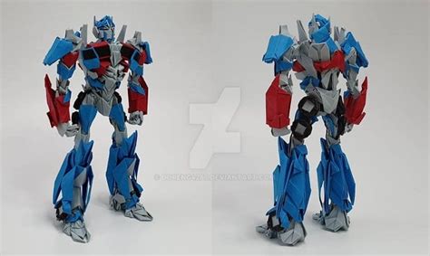 Optimus Prime Origami Paper craft