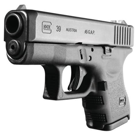 Glock 39, Semi-Automatic, .45 GAP, 3.42" Barrel, 6+1 Rounds, Used, Police Trade-In - 669247 ...