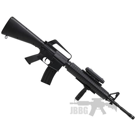 Well M16 A3 Carbine Spring Airsoft Rifle - Just BB Guns Ireland