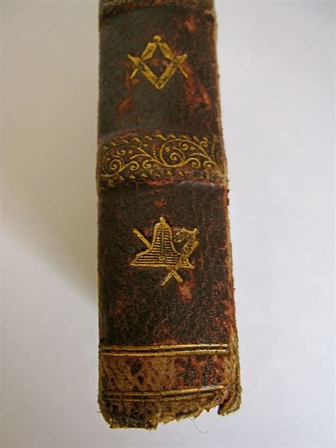 Rare Masonic Book 1847 Claret's Masonry 3rd Edition Mason Printing SOLD ...