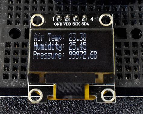 SSD1306 OLED Display (I2C Version) — Maker Portal