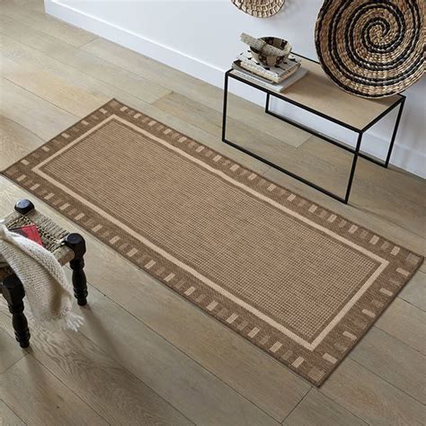 Ottomanson Landscape Collection Modern Non-Slip Runner Rug, 2' X 5', Brown - Walmart.com ...