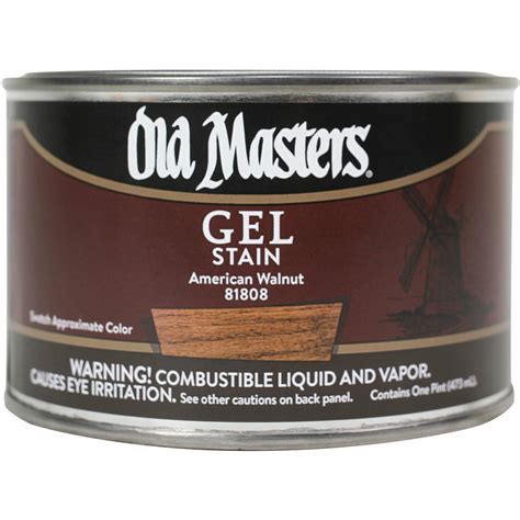 Old Masters Gel Stain - American Walnut – Arizona Paint Supply