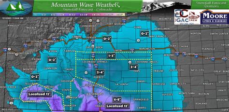 Southern Storm - More Snow on the Way! - Forecast valid 12-12-2023 12PM - MountainWave Weather