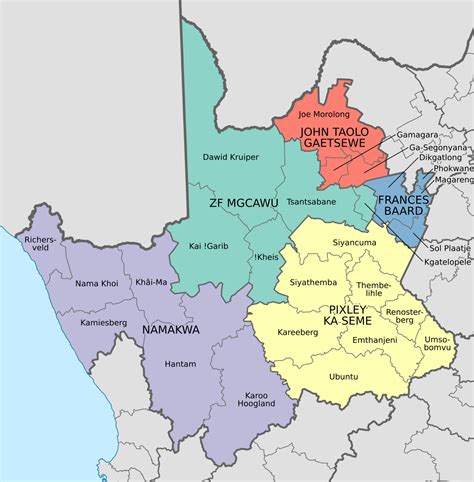 Provincial Demarcation - WeatherSA Portal