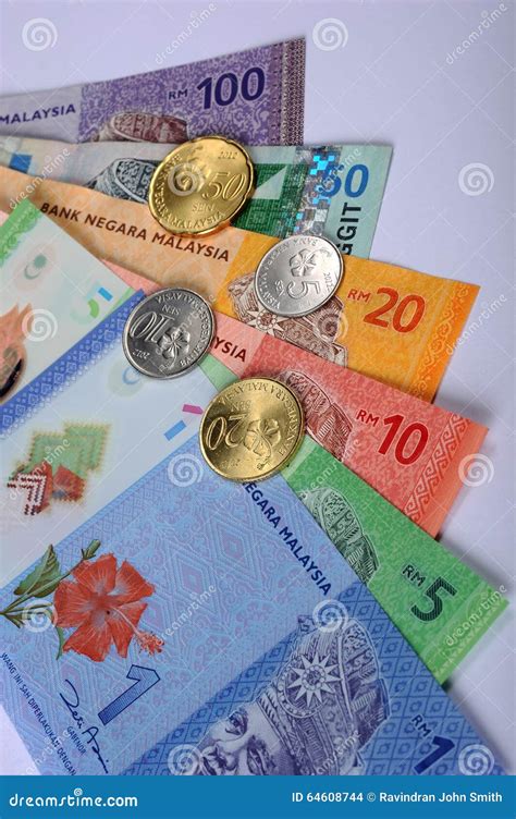 Malaysian Currency stock photo. Image of bank, malaysian - 64608744