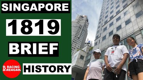 Singapore in 1819 - a brief history - YouTube