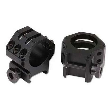 Hunting Equipment 1" Heavy Duty Weaver 1 Inch Aluminum Rifle Scope Rings Medium Rise Hexagon ...