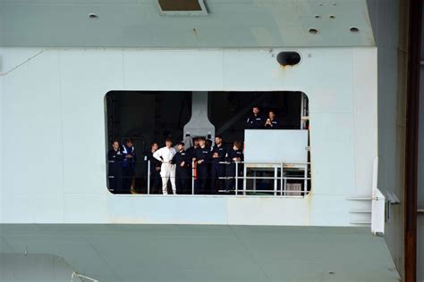 Aircraft carrier HMS Prince of Wales returns to base after Nato exercises