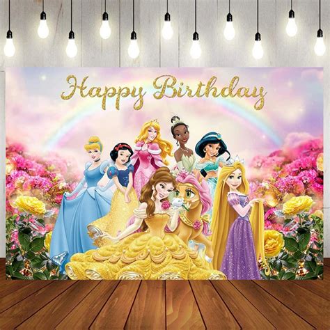 Disney-Princess-Party-Backdrops-Decoration-Backgrounds-Vinyl ...