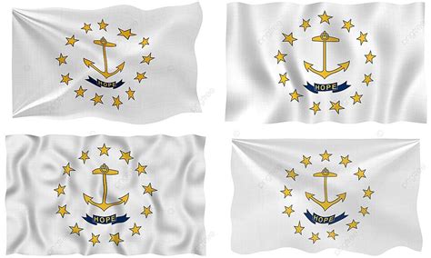 Flag Of Rhode Island Illustration Symbol Fabric Photo Background And Picture For Free Download ...