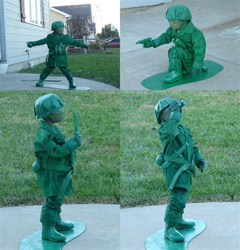 Toy Green Army Man Halloween Costume | Mens halloween costumes, Army ...