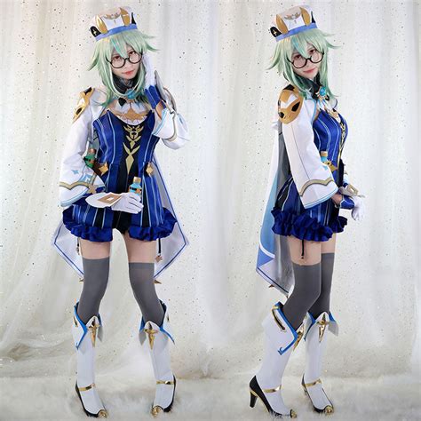 Genshin Impact Sucrose Cosplay Costume – Gcosplay