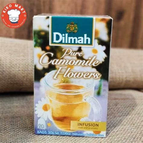 Jual Dilmah Pure Camomile Flowers Tea - Teh Celup (20 Sachet / 30gr) Di Seller Kiko_mart - Kiko ...