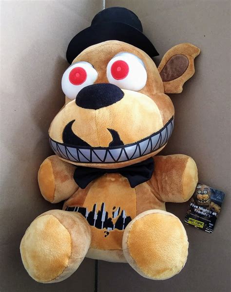 Funko Five Nights At Freddy's FNaF Nightmare Freddy 20" Jumbo Plush Figure Hot Topic Exclusive