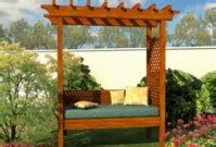 Build Your Own Backyard Arbor Bench | Smithers Lumber Yard – Everything ...