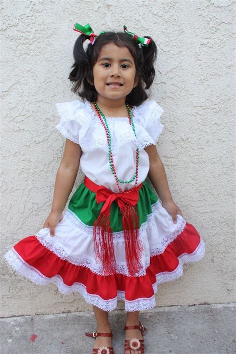 Mexican Girl Children Dress Fiesta, 5 de Mayo, w/SashVestido Mexicano de niña | Childrens dress ...