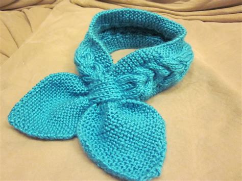 Loving Blueberry: Knitted Neck Scarf O(≧∇≦)O