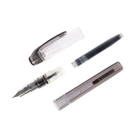 Platinum Preppy Fountain pen Medium nib 0.5mm Black ink – Manga Arts ...