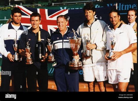 Australian davis cup tennis team hi-res stock photography and images ...