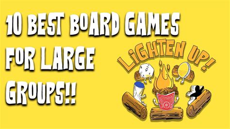 10 Best Board Games for Large Groups - YouTube