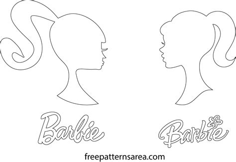 Barbie Clipart Outline Barbie Outline Transparent Free For Download On ...