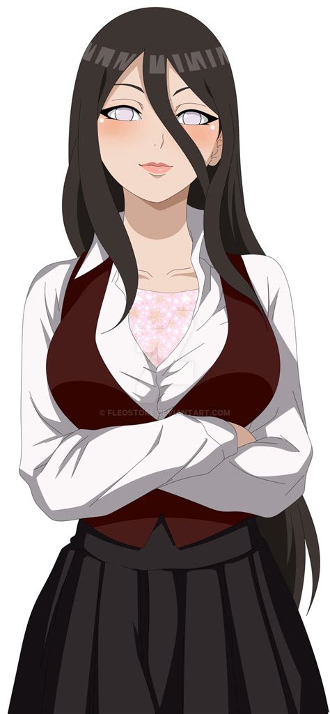 Hanabi Hyuga as a High School Girl by FleoStore on DeviantArt