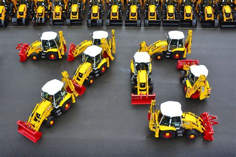 JCB releases special backhoes for its 70th anniversary