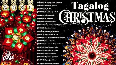 Paskong Pinoy Traditional Tagalog Christmas Songs 2021 Medley - Tagalog Christmas Carols ...