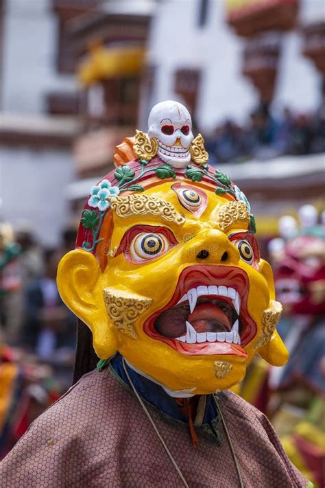 Cham Dance of Hemis Festival is the Masked Dance, Performed by the ...